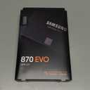 SAMSUNG 870 EVO SATA SSD 500GB 2.5 Internal Solid State Drive, Upgrade PC or Laptop Memory and Storage for IT Pros, Creators, Everyday Users, MZ-77E500B/AM, Black