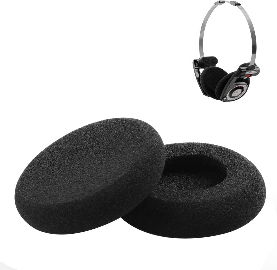 GVOEARS Replacement Earpads for Koss Portapro Headphones, Ear Cushions Compatible with Koss KPH40 / Koss KSC35 / KTXPRO1 / KSC11 / KSC17 / KSC75 (Black)