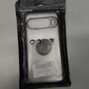 Tnarru Designed for Google Pixel 9 Pro XL Clear Case with Stand [Magnetic Ring Holder Kickstand] Soft TPU Bumper Non-Yellowing Anti-Scratch Lightweight Slim for Google Pixel 9 Pro XL Case Black