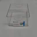 iDesign Pantry Storage Bin with Handles for Cabinets or Fridge - Clear - Made in USA (Medium)
