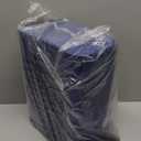 TIPGO Slim Bathroom Trash Can with Lid Soft Close, Step Pedal, 6 Liter / 1.6 Gallon Stainless Steel Trash Bin, Small Garbage Cans for Bedroom, Office, Kitchen (Matte Blue)