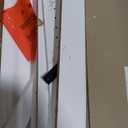 Yaheetech TV Stand for 65 Inch TV, Farmhouse Entertainment Center with Sliding Barn Doors, TV Media Console for Living Room, White & Espresso (58  16  28 in)