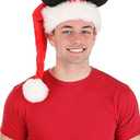 Disney Mickey Mouse Santa Hat - Velour and Faux Fur Santa Hat with Mouse Ears