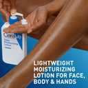 CeraVe Daily Moisturizing Lotion for Dry Skin, Body Lotion & Face Moisturizer with Hyaluronic Acid and Ceramides, Daily Moisturizer, Fragrance Free, Oil-Free, 12 Ounce