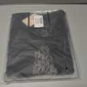 Women's Open Front Bolero Shrug Lightweight Knit Hollow Out Cropped Cardigan (Black, XL)