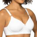 Vanity Fair Women's Beauty Back Full Coverage Wirefree Bra 72345 (34D)
