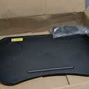 Wheelchair Tray, Detachable Wheelchair Table Removable Adult,Mobility Accessory Attachment Cup Holder Durable, Wheelchair Accessories,Fits Wheelchair Arms of 16" - 20", with Secure Straps