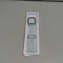 Braided Stretchy Band Compatible for Apple Watch Band and Case 40mm 41mm 42mm 44mm 45mm 46mm, Nylon Elastic Solo Loop and Protective Cover with Screen Protector for iWatch Series 11 10 9 8 7 SE 6 5 4 (Succulent)