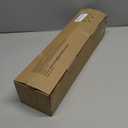 2 Pack White No Drill Curtain Poles for Windows 48 to 84 Inches, USFOOK 5/8 Inch Window Treatment Rods with 3M Adhesive Brackets, Renter Friendly Curtain Rod with Round Finials