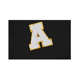 Black Letter A Bag 9 x 11