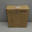 Uniclife 60 Position White Key Cabinet Steel Security Storage Box with Combination & Key Lock, Resettable, Digital, Adjustable Racks, Colorful Labels & Hooks