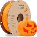 Comgrow PLA 3D Printer Filament, 3D Printer PLA Filament 1.75mm, Dimensional Accuracy +/- 0.02 mm, 1KG Spool PLA Orange