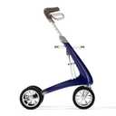 byACRE Carbon Ultralight Rollator - World's Lightest Carbon Rollator - Only 10.6 lbs/for Indoor and Outdoor Use/Foldable and Easy to Travel with (Royal Blue, Compact Track)