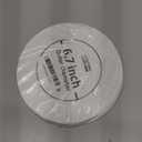 LightLabs Goof Ring Gloss 6 Pack 6.7" Diameter for 4" Cans. Inlcudes Mounting Tape to Fix Drywall Damage for Flush Mount Recessed Down Lights. 4.2" Inner Diameter Recessed Light Cover Glossy White
