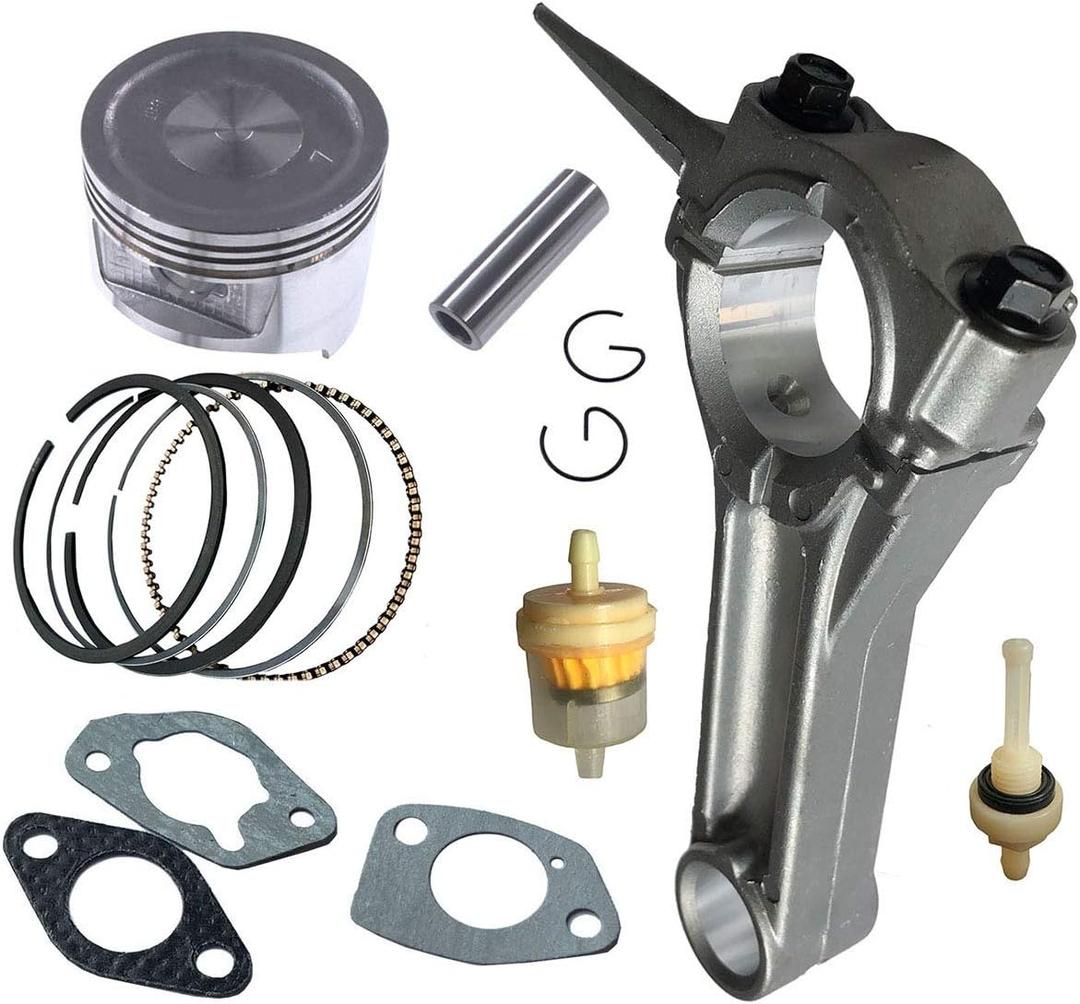 Connecting Rod Piston Ring Gasket Kit for Honda GX390 188F 13HP Replace 13101-ZF6-W00 Generator