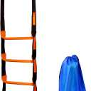 Boat Rope Ladder, 4 Step Heavy Duty 880lbs Strength Climbing Marine Rope Ladder with Reinforced Steps, Perfect for Inflatable Boat, Kayak, Motorboat, Canoeing