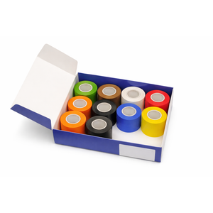 AZEN 10 Pack Self-Adhesive Bandage Wrap, 2" X 5 Yards Elastic Cohesive Bandage Wrap, Color Athletic Tape, Vet Wrap, Ankle Tape