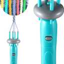 Enhon Cord Maker Portable Fringe Twister, Handheld Cord Maker for Craft Yarn Making Twister for Beginners(Green)