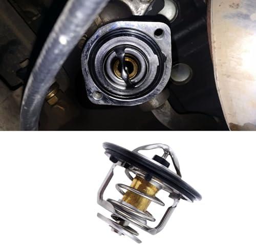 HEVLE Car Thermostat, High Performance Thermostat, Automotive Replacement Engine Thermostats, Auto Engine Coolant Thermostat Compatible with Honda Civic CRV CRZ, Replaces #19301-PAA-306, 19301-PLC-315