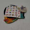 Artist Costume for Kids 5 Pcs Painter Costume With Beret Smock Palette Stickers For Halloween Career Day Dress Up