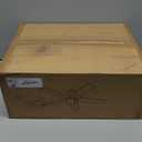 Ceiling Fans with Lights, 48 inch Low Profile Ceiling Fan with Light and Remote Control, Flush Mount, Reversible Motor, Dimmable, Noiseless, Black Ceiling Fan for Bedroom, Indoor/Outdoor Use