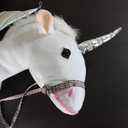 Kids Unicorn Ride On Costume T-Rex Dragon Animal Halloween Cosplay - Unicorn-M