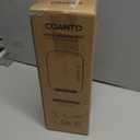 Coanto Food Warming Mat, Electric Warming Tray for Buffets & Parties, Silicone Heating Mat with 7 Temperature Settings, Roll-Up Storage, 17.91"x12.8", Beige