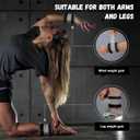 NEALFIT Ankle Weights for Men Women Kids, Leg Arm Wrist Weights with Adjustable Strap for Running, Gymnastics, Aerobics, Gym, Fitness