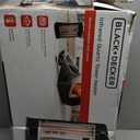 BLACK+DECKER Infrared Radiant Quartz Tower Heater, 1500W Space Heater with Adjustable Thermostat, Portable Heater with 2 Settings, Personal Heater for Home and Office, BHTI06, Black