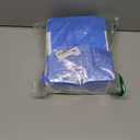 Set of 3 Small Blue & White Porcelain Vases, Fambe Glaze Porcelain Vases Set of 3, Classic Ceramic Flower Vases for Home Decor