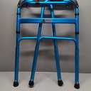 Rehabilitation Walker Folding Walking Frame, with Comfortable Armrest Walking Aid, Max:180 kg(400 lbs)