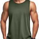 MAGNIVIT Mens Beach Training Tops Hiking Tank Tops Sport Shirt Camping Tops True Lightweight Classic Under Casual Shirt 2XL