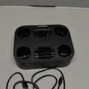 NEWDERY for PS5 Controller Charger Station Compatible with Dualsense Edge, Fast Charging Dock Stand with Cable, Dual Controller Charging Station for PlayStation 5 &for DualSense Edge (Black)