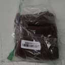 GAWAMAY Lumbar Decorative Throw Pillow Covers 12"x20" Inch Set of 2, Super Soft Chenille Rectangle Pillowcase for Living Room Bedroom Sofa Couch Cushion Support Pillow Cover 30x50cm Coffee (No Insert)