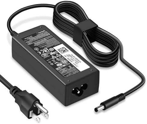 Ostrich Charger Compatible with Dell Laptop Computer 65W 45W Round Tip Power Adapter