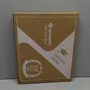 upsimples 11x14 Diploma Frame with High Definition Glass, Display 8.5x11 Certificate with Black over Gold Mat, Degree Document Frame for Wall and Tabletop, Mahogany with Gold Beads, 1 Pack