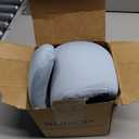 WANDER PLUS Travel Pillow, 100% Pure Memory Foam Travel Neck Pillow Airplane Neck Support Ergonomic Design Best for Sleeping Plane Car Train Office Flight for Adults Sky Blue