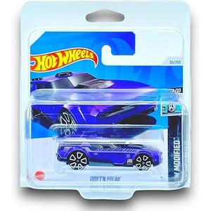 Hot Wheels Drift'n Break (Purple) 4/10 HW Modified - 2024-35/250 (Short Card) - COMES IN A KLAS CAR KEEPER SHORT CARD PROTECTOR CASE - HRY53