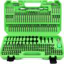SWANLAKE 232PCS Ultimate Screwdriver Bit Set,Chrome Vanadium Steel Driver Bit Set, Includes Security Bits,Nut Driver, Ratchet Wrench and Bits Holder