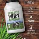 Carlyle Grass Fed Whey Protein Powder | 2lb | 33g of Protein Per Serving | Unflavored | Sugar and Hormone Free | Non-GMO and Gluten Free Supplement | by Herbage Farmstead