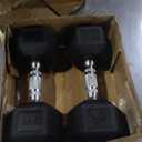 CAP Barbell Coated Dumbbell Weight | Multiple Options Pairs & Sets (50 lb - Set (25 lb x 2))