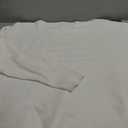 ZESICA Women's Fall 2026 Turtleneck Batwing Long Sleeve Ribbed Knit Casual Soft Pullover Sweater Jumper Top (White) Small