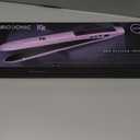 Bio Ionic 10X Styling Iron, 1" Hair Straightener with Moisturizing Heat Technology, Flat Iron for 10-Minute Styling, Hair Straightener and Curler, Soft Amethyst