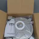 Hourleey 14" Pressure Washer Surface Cleaner, Stainless Steel Surface Cleaner with 4 Wheels for Concrete, Patio, Sidewalk, Deck, Pathway 1/4" Quick Connector, 2 Extension Wand, 4000 PSI