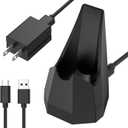 Charging Dock Replacement for Manscaped 4.0 with USB-C Cable, Ac Adapter & Wireless Charging Dock, Wireless Charging Stand Base Compatible Manscaped Electric Groin Hair Trimmer(for 4.0)