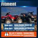 GAsupply 2" Front and Rear Full Leveling Lift Kits, Compatible with 2014-2023 Honda Rancher SRA and 2014-2020 Honda Foreman