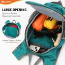 SKYSPER 15L Foldable Hiking Backpack Lightweight Packable Travel Daypack with Chest Strap Small Folding Pack for Walking
