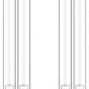 ANTOBLE 2 Pack 13 Watt UVC Lamp Replacement UV Bulb for Pressurized Biological Pond Filter 1580 1840 2630 2380 GPH, 4-in-1 Pond Filter System Kits 950 1370 GPH