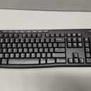 Logitech MK270 Wireless Keyboard and Mouse Combo for Windows, 2.4 GHz Wireless, Compact Mouse, 8 Multimedia and Shortcut Keys, 2-Year Battery Life, for PC, Laptop - Black
