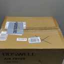 BOSWELL Glass Air Fryer, 7.5QT with Transparent Fry Bowl, Circulating Heating, Temperature Control, Air Fryer Roast, Dishwasher Safe (Black)